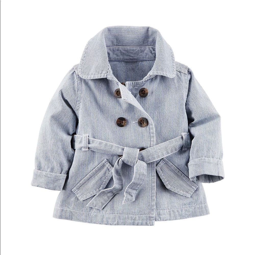 Baby Girl Stripe Jacket